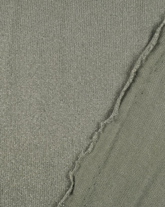 Viscose lurex gris - Jersey viscose - Mercerine