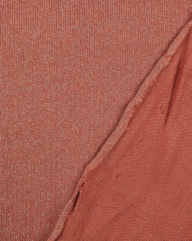 Viscose lurex rouge - Jersey viscose - Mercerine