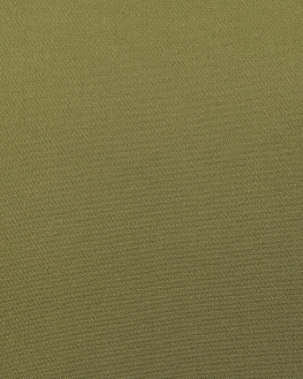 Tissu Polyester extensible vert kaki - 10cm -  Mercerine