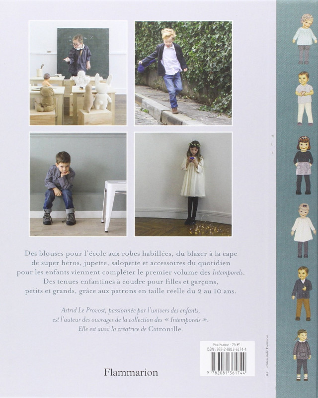 Livre couture - Nouveau intemporels pour enfants - Mercerine