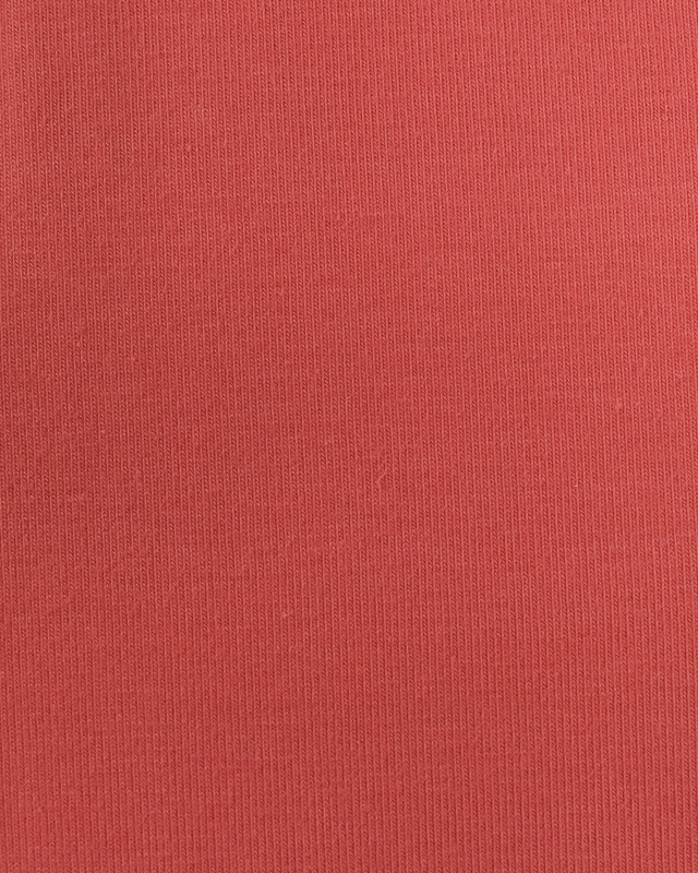 Jersey corail oekotex coton Lise : tissu pour t-shirt - Mercerine