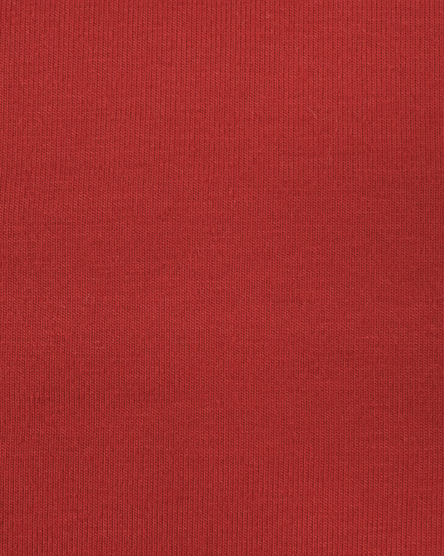 Jersey de coton rouge : Tissu oekotex coton Lise - Mercerine