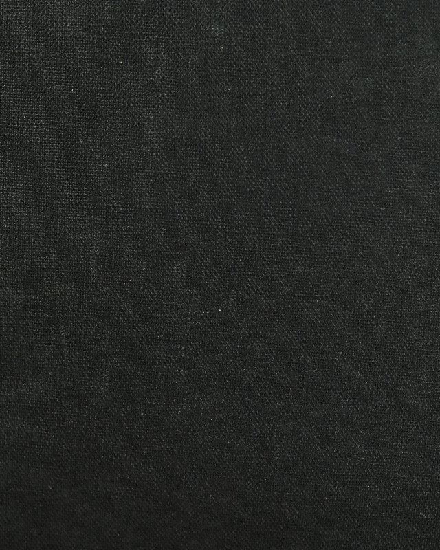 Tissu noir : 100% coton - coton noir Antoinette - Mercerine