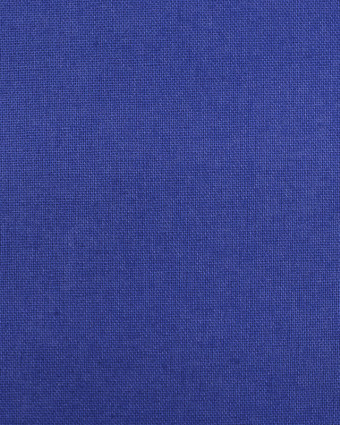 Tissu noir : 100% coton - Coton bleu roi Antoinette - Mercerine