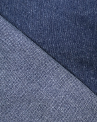 Jeans - Tissu au mètre - Denim Bleu Apollo - Mercerine