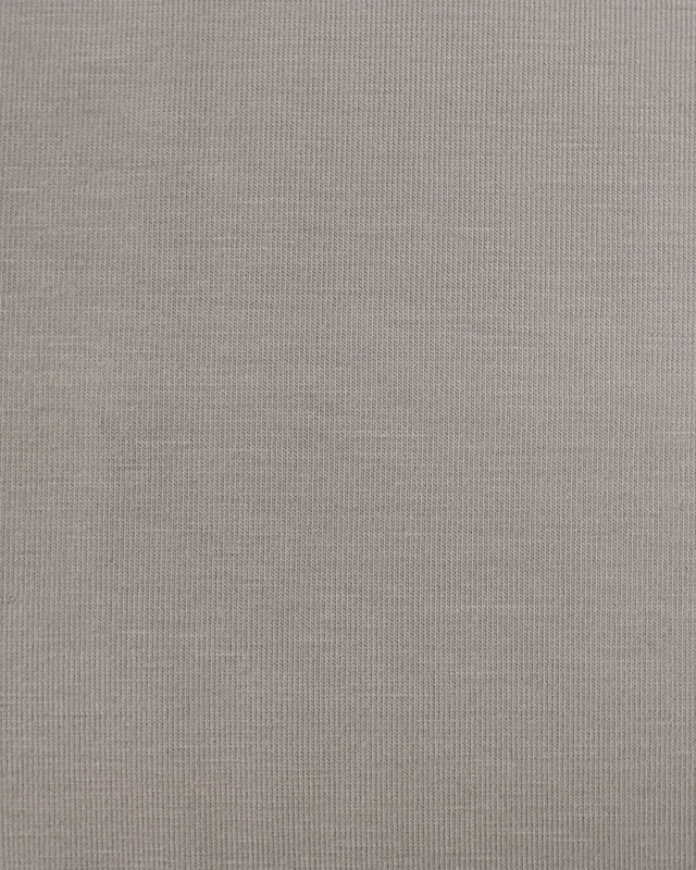 Jersey Bambou gris Oekotex® - Mercerine