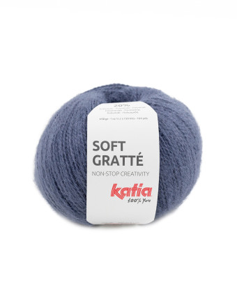 Fil à tricoté Soft Gratté - Katia - Mercerine