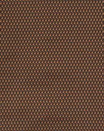 Tissu Bengaline Geometrique Mini noir Mercerine