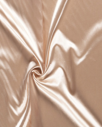 Tissu Tissu Satin Nude Mercerine