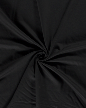 Tissu Tissu gabardine toucher laine noir - Mercerine