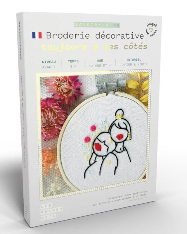 Kit broderie French'Kit - Toujours à tes cotés - Mercerine