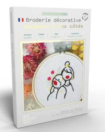 Kit broderie French'Kit - Toujours à tes cotés - Mercerine