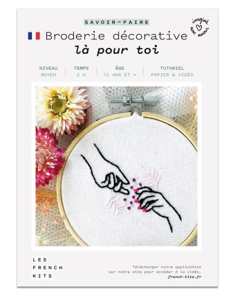 Kit broderie - Là pour toi - French'Kits