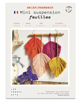 Kit DIY - Mini suspension - Feuilles - French'Kits