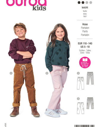 Patron de couture - Enfant - Mixte - Pantalons - Burda 9271