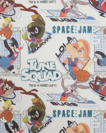 Coton - Tune Squad - Space Jam - Blanc