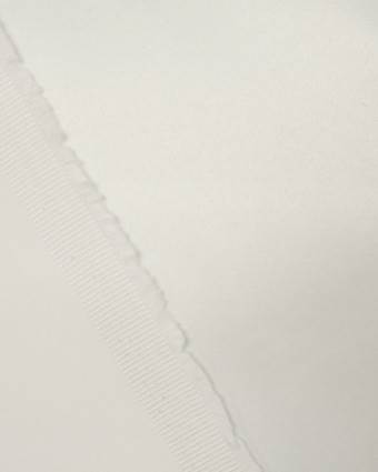 Satin Stretch Blanc Casse- Mercerine