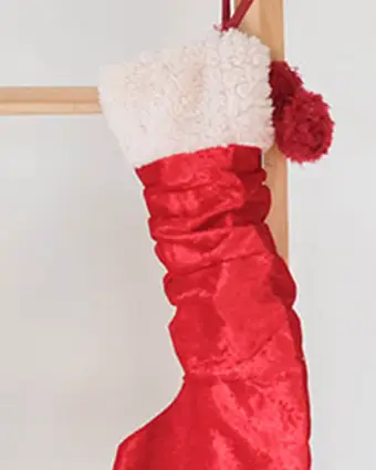 Tuto couture botte noel